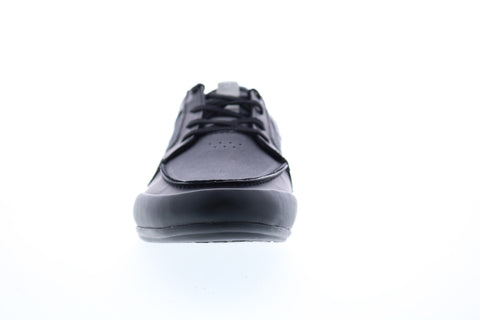 Lacoste Marina 120 2 Cm Mens Black Leather Lace Up Lifestyle Sneakers Shoes