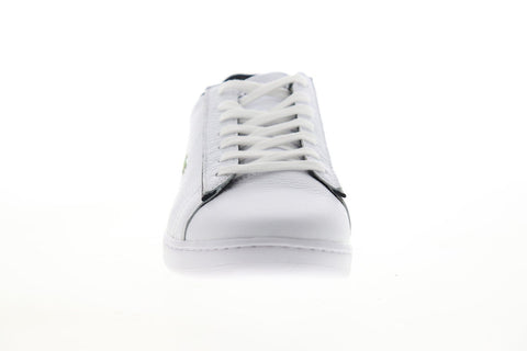 Lacoste Carnaby Evo 120 2 Sma 7-39SMA0061147 Mens White Leather Low Top Sneakers Shoes