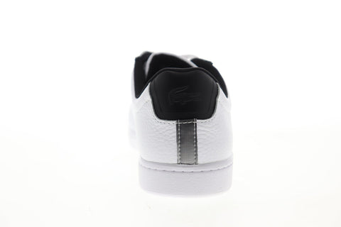 Lacoste Carnaby Evo 120 2 Sma 7-39SMA0061147 Mens White Leather Low Top Sneakers Shoes