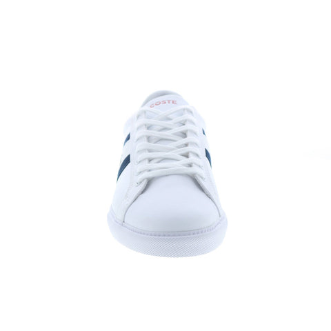Lacoste Grad Vulc 120 2 P Sma Mens White Leather Lifestyle Sneakers Shoes