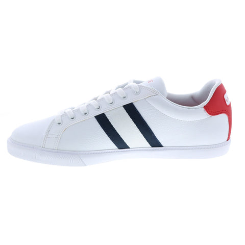 Lacoste Grad Vulc 120 2 P Sma Mens White Leather Lifestyle Sneakers Shoes