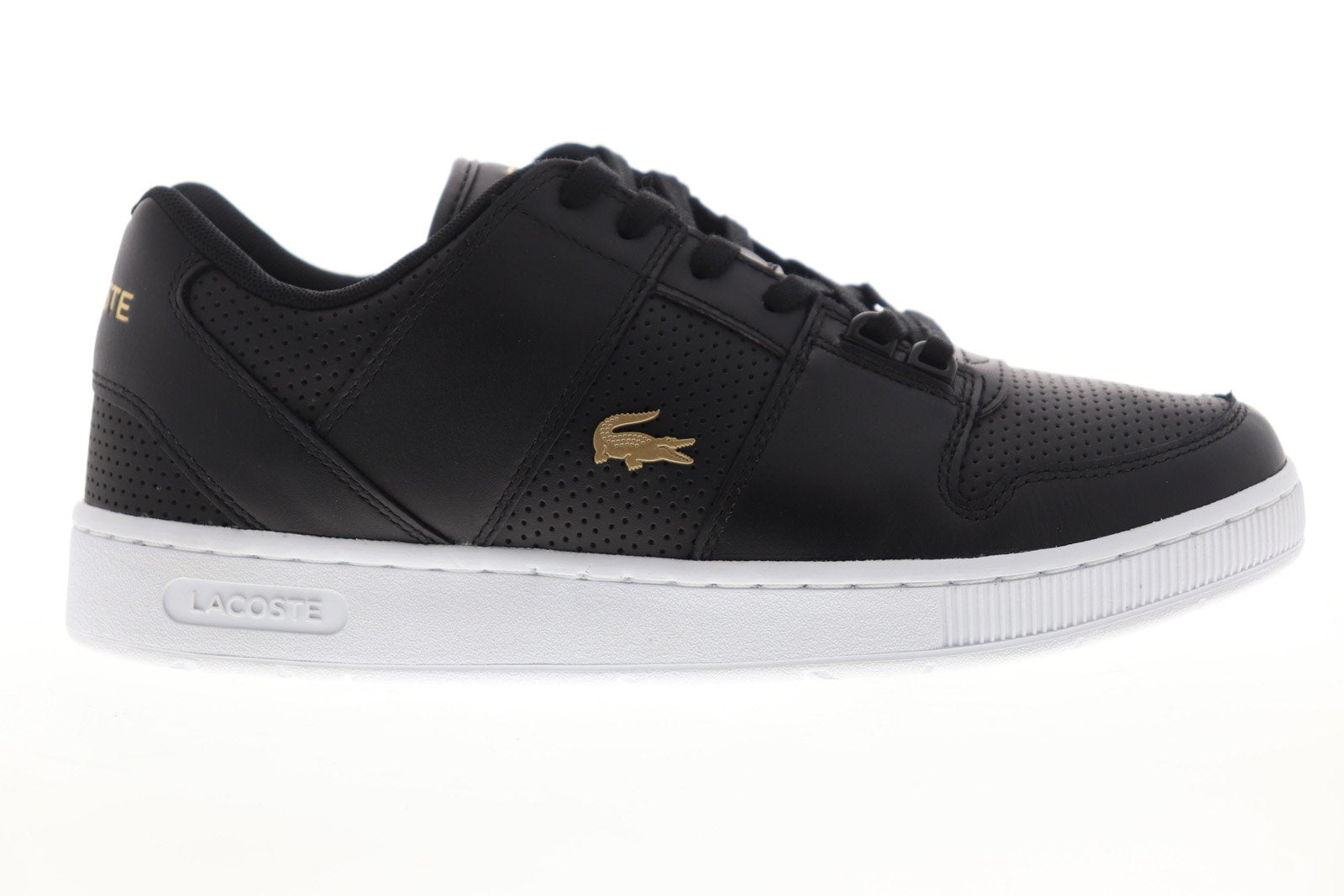 Lacoste Thrill 120 US SMA Mens Black Leather Lace Up Lifestyle