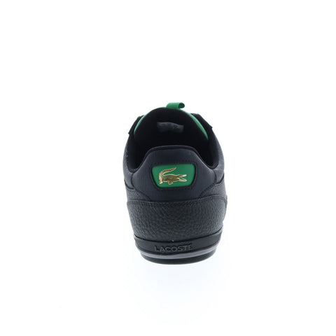 Lacoste Chaymon 0120 1 Cma Mens Black Leather Lifestyle Sneakers Shoes