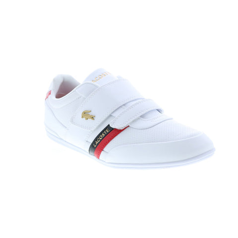 Lacoste Misano 0120 1 Cma Mens White Leather Lifestyle Sneakers Shoes