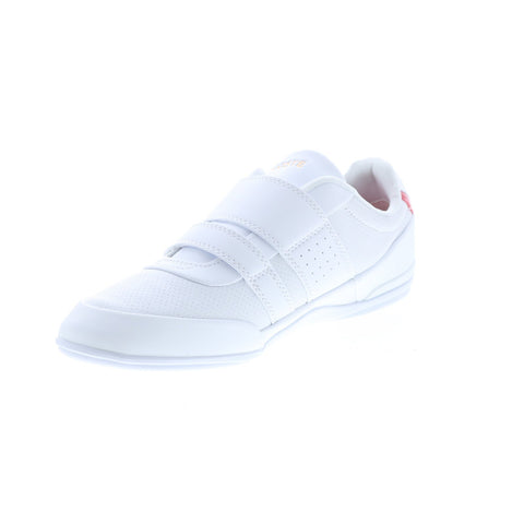 Lacoste Misano 0120 1 Cma Mens White Leather Lifestyle Sneakers Shoes