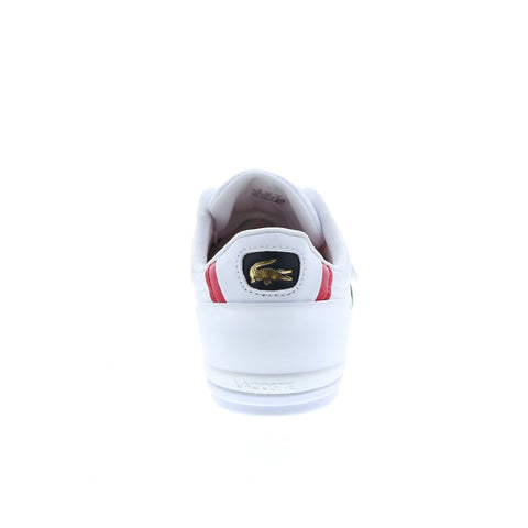 Lacoste Misano 0120 1 Cma Mens White Leather Lifestyle Sneakers Shoes