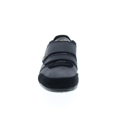 Lacoste Misano 0320 1 Cma Mens Black Suede Lifestyle Sneakers Shoes