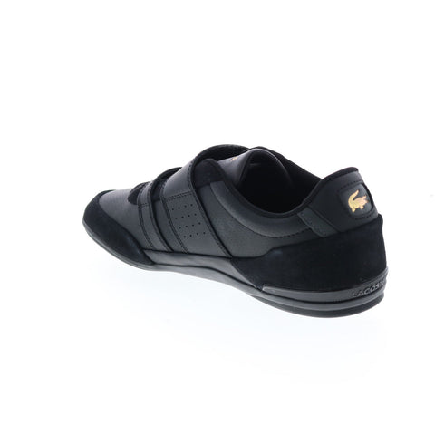 Lacoste Misano 0320 1 Cma Mens Black Suede Lifestyle Sneakers Shoes