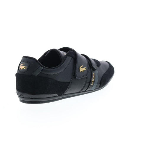 Lacoste Misano 0320 1 Cma Mens Black Suede Lifestyle Sneakers Shoes