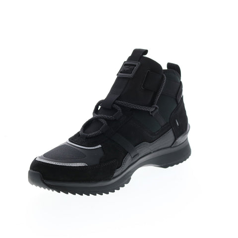 Lacoste Run Breaker 0320 1 Sma Mens Black Suede Lifestyle Sneakers Shoes