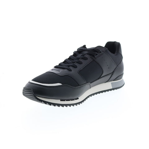 Lacoste Partner Piste 01201 Sma Mens Black Canvas Lifestyle Sneakers Shoes