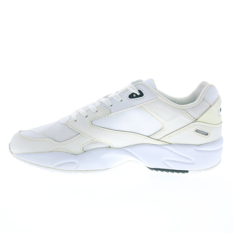 Lacoste Storm 96 LO 0120 3 Mens White Mesh Lace Up Lifestyle Sneakers Shoes