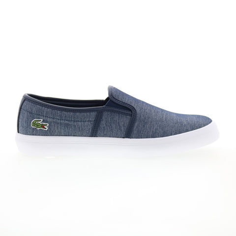Lacoste Tatalya 0721 2 P CFA Womens Blue Canvas Lifestyle Sneakers Shoes