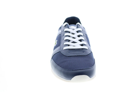 Lacoste Menerva Sport 0721 1 Cma Mens Blue Mesh Lifestyle Sneakers Shoes