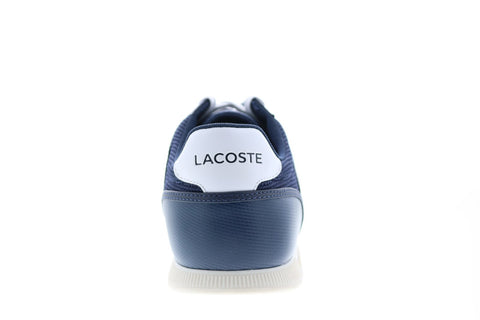 Lacoste Menerva Sport 0721 1 Cma Mens Blue Mesh Lifestyle Sneakers Shoes