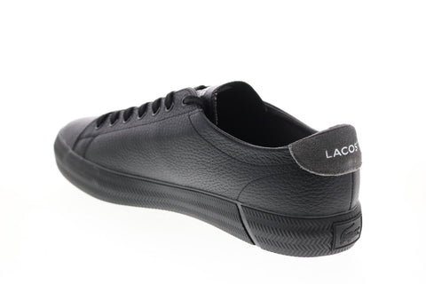 Lacoste Gripshot 0721 3 Cma Mens Black Leather Lifestyle Sneakers Shoes
