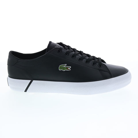 Lacoste Gripshot Bl21 1 CMA Mens Black Leather Lifestyle Sneakers Shoes