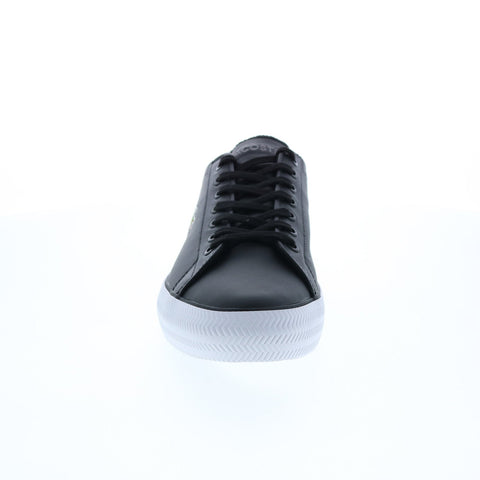 Lacoste Gripshot Bl21 1 CMA Mens Black Leather Lifestyle Sneakers Shoes