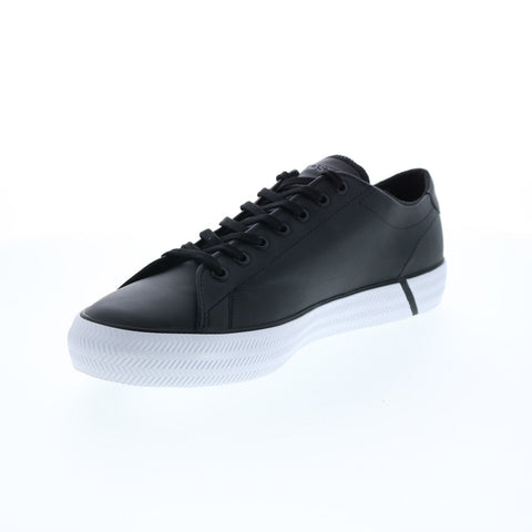 Lacoste Gripshot Bl21 1 CMA Mens Black Leather Lifestyle Sneakers Shoes