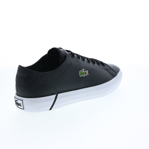 Lacoste Gripshot Bl21 1 CMA Mens Black Leather Lifestyle Sneakers Shoes