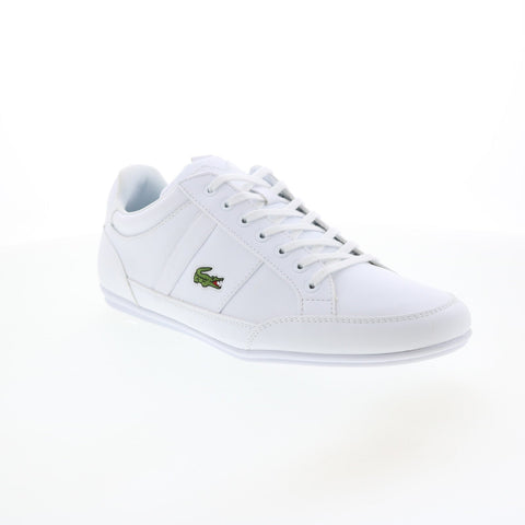 Lacoste Chaymon BL 21 1 7-41CMA003821G Mens White Lifestyle Sneakers Shoes