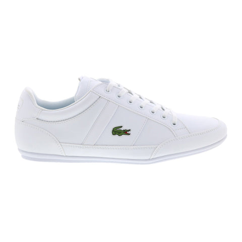 Lacoste Chaymon BL 21 1 7-41CMA003821G Mens White Lifestyle Sneakers Shoes