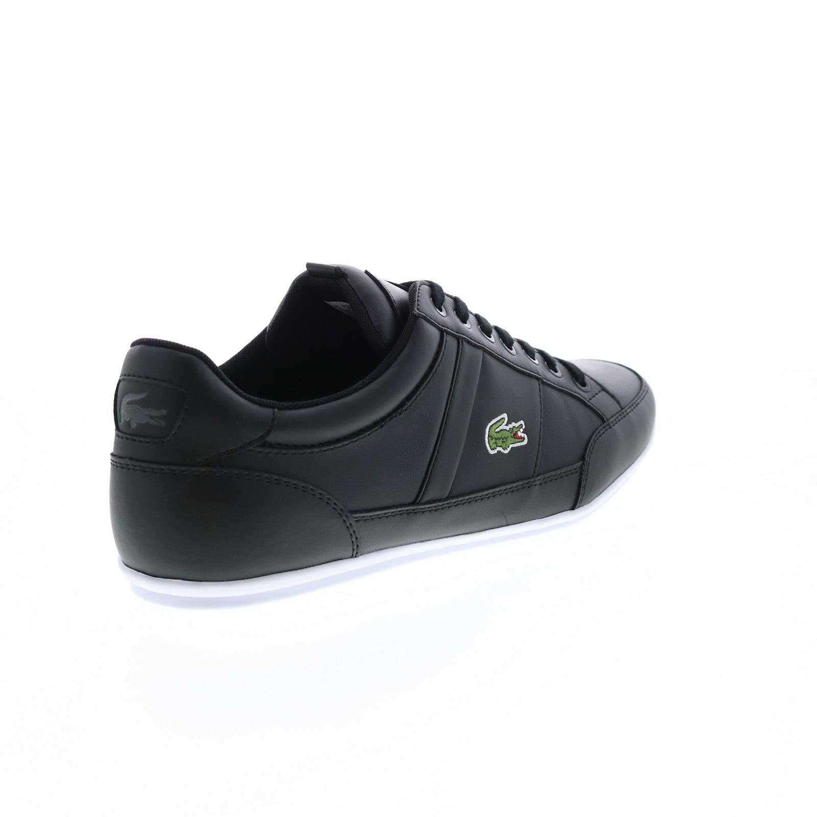 Lacoste Chaymon Bl21 1 Cma Mens Black Synthetic Lifestyle Sneakers