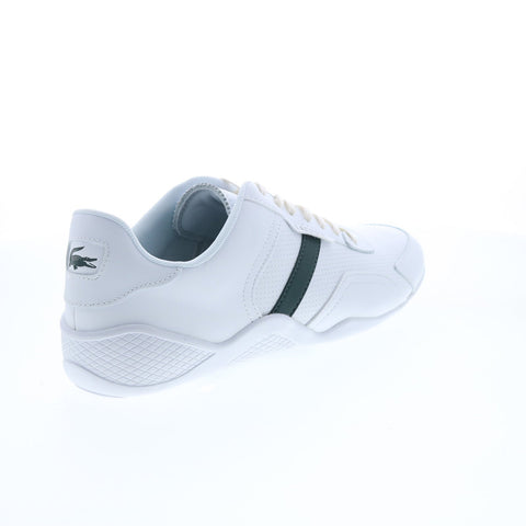 Lacoste Hapona 0721 1 Cma Mens White Leather Lifestyle Sneakers Shoes