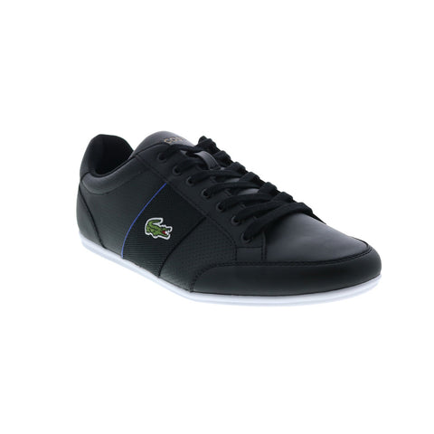Lacoste Nivolor 0721 1 P Cma Mens Black Leather Lifestyle Sneakers Shoes