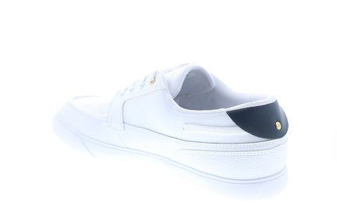 Lacoste Bayliss Deck 0721 1 Cma Mens White Leather Loafers & Slipn Ons Boat Shoes