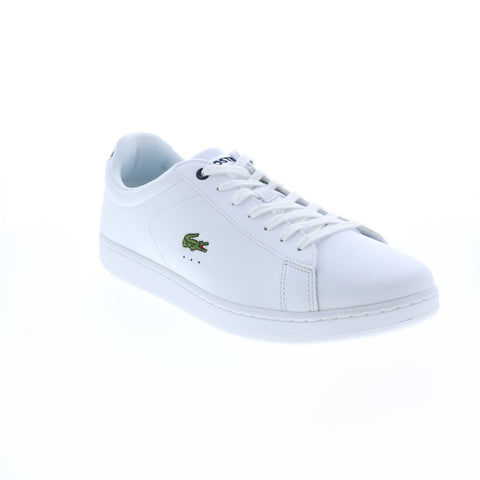 Lacoste Carnaby Bl21 1 Sma Mens White Leather Lifestyle Sneakers Shoes