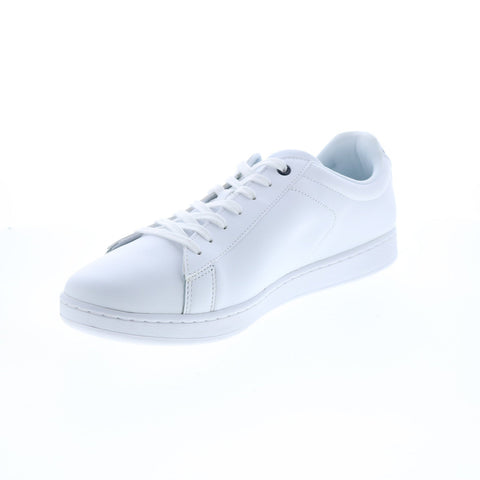 Lacoste Carnaby Bl21 1 Sma Mens White Leather Lifestyle Sneakers Shoes