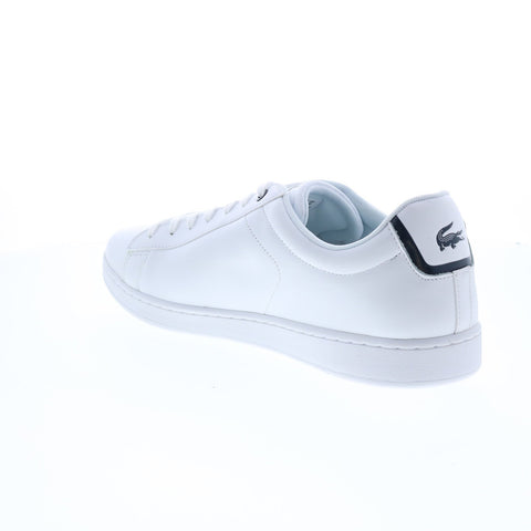 Lacoste Carnaby Bl21 1 Sma Mens White Leather Lifestyle Sneakers Shoes