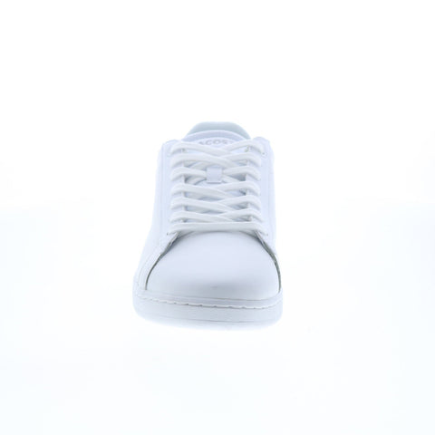 Lacoste Carnaby Bl21 1 Sma Mens White Leather Lifestyle Sneakers Shoes