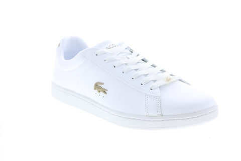 Lacoste Carnaby Evo 0721 3 Sma Mens White Leather Lifestyle Sneakers Shoes