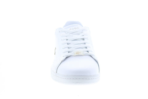 Lacoste Carnaby Evo 0721 3 Sma Mens White Leather Lifestyle Sneakers Shoes