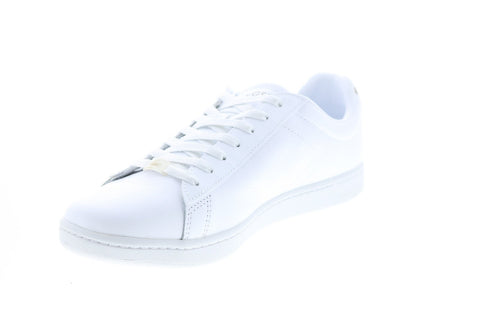 Lacoste Carnaby Evo 0721 3 Sma Mens White Leather Lifestyle Sneakers Shoes