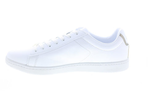 Lacoste Carnaby Evo 0721 3 Sma Mens White Leather Lifestyle Sneakers Shoes
