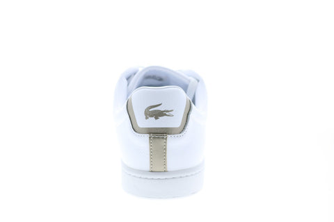 Lacoste Carnaby Evo 0721 3 Sma Mens White Leather Lifestyle Sneakers Shoes