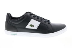 Lacoste Europa 0721 1 Sma 7-41SMA0008312 Mens Black Lifestyle Sneakers Shoes