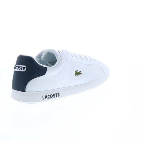 Lacoste Graduate BL21 1 SMA 7-41SMA0012042 Mens White Lifestyle Sneakers Shoes