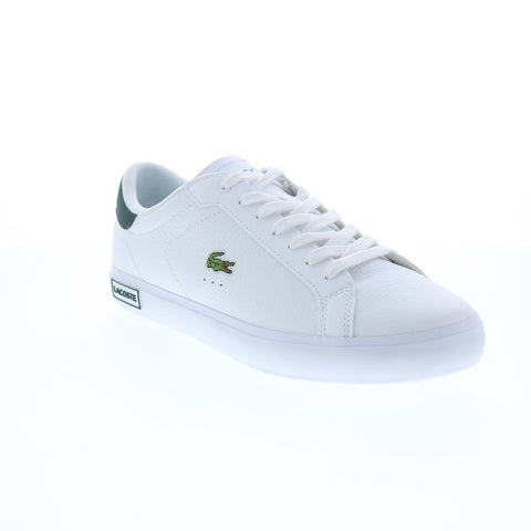 Lacoste Powercourt 0721 2 SMA 7-41SMA00281R5 Mens White Lifestyle Sneakers Shoes