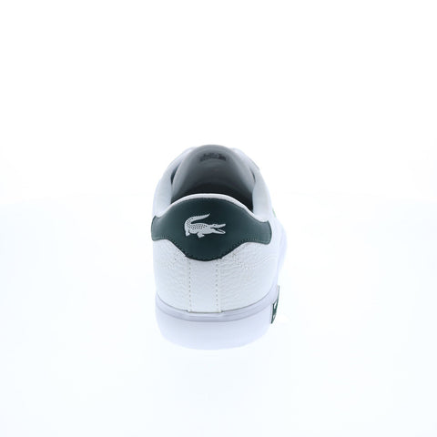 Lacoste Powercourt 0721 2 SMA 7-41SMA00281R5 Mens White Lifestyle Sneakers Shoes