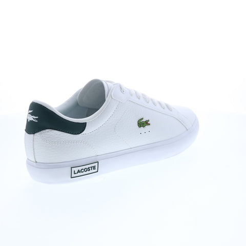 Lacoste Powercourt 0721 2 SMA 7-41SMA00281R5 Mens White Lifestyle Sneakers Shoes