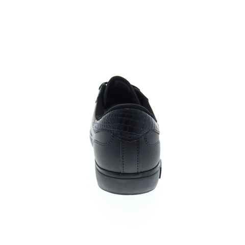 Lacoste Powercourt 1121 1 Sma Mens Black Leather Lifestyle Sneakers Shoes