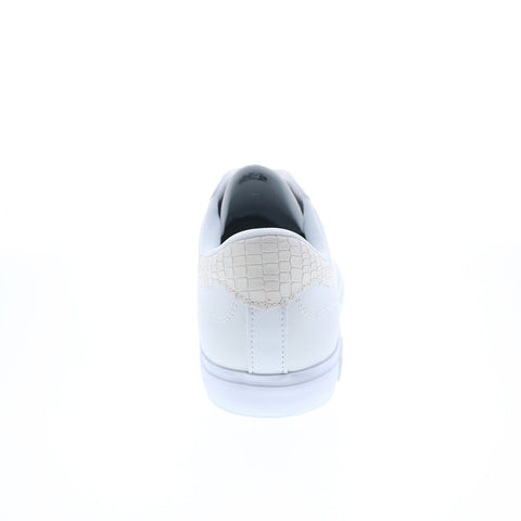 Lacoste Powercourt 1121 1 Sma Mens White Leather Lifestyle Sneakers Shoes
