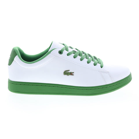 Lacoste Hydez 0721 1 P Sma Mens White Leather Lifestyle Sneakers Shoes
