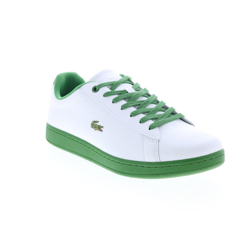 Lacoste Hydez 0721 1 P Sma Mens White Leather Lifestyle Sneakers Shoes