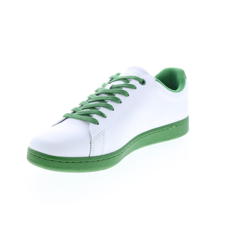 Lacoste Hydez 0721 1 P Sma Mens White Leather Lifestyle Sneakers Shoes