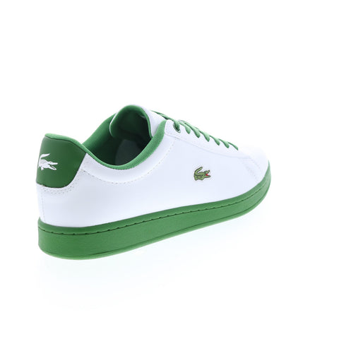Lacoste Hydez 0721 1 P Sma Mens White Leather Lifestyle Sneakers Shoes